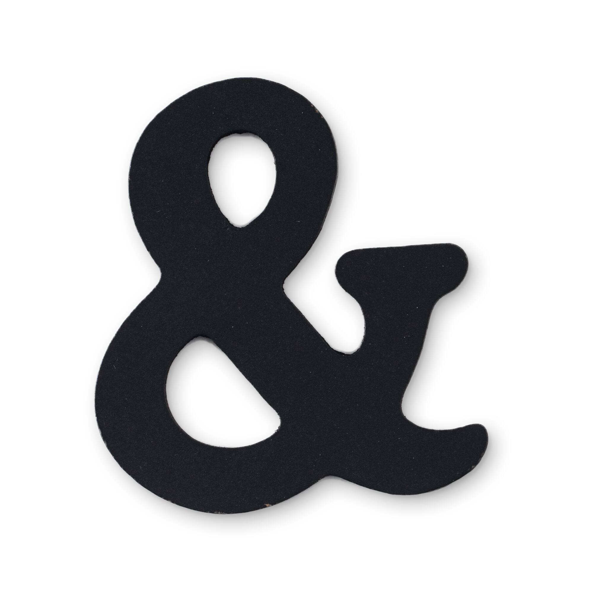 2.5" Black MDF Whimsy Letter by Make Market